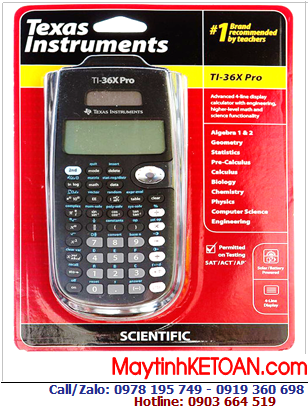 TI-36X PRO, Máy tính khoa học lập trình Texas Instruments TI-36X PRO dành cho Học Sinh-SInh viên-Giáo Viên | CÒN HÀNG